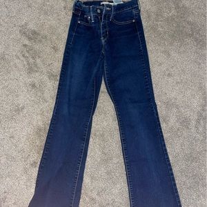 Levi boot cut jeans